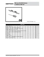 gefran MK4 Series Installation Manual preview