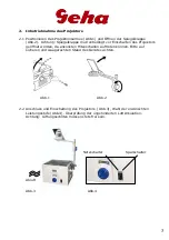 Предварительный просмотр 3 страницы GEHA top vision 1300 User Manual