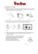 Предварительный просмотр 9 страницы GEHA top vision 1300 User Manual