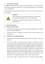 Preview for 10 page of GEHEIT ABAC SG 2500 Operating Manual