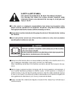 Предварительный просмотр 2 страницы Gehl CTL55 Operator'S Manual