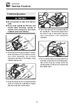 Предварительный просмотр 72 страницы Gehl CTL60 Operator'S Manual