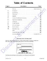 Preview for 3 page of Gehl PowerBox 1639 Operator'S Manual