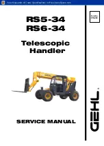 Preview for 1 page of Gehl RS5-34 Service Manual