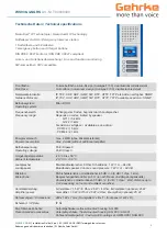 Preview for 3 page of Gehrke NeuroKom WS 938-3-NGRS Product Manual