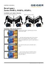 GEIGER 446F6 Series Installation Instructions preview