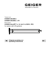 Preview for 1 page of GEIGER GEIGER-Easy-ZIP 1.x Original Assembly And Operating Instructions