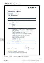 Preview for 10 page of GEIGER GJ5606-DuoDrive Original Assembly And Operating Instructions