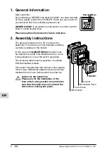 Preview for 2 page of GEIGER GU0021 Operating Instructions Manual