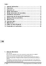 Preview for 2 page of GEIGER PRO.TECline GB45 M01 Series Original Assembly And Operating Instructions