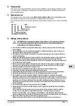 Preview for 3 page of GEIGER PRO.TECline GB45 M01 Series Original Assembly And Operating Instructions