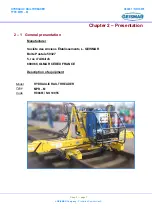 Preview for 17 page of GEISMAR MPR-M Operation & Maintenance Instructions Manual