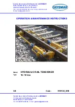 Preview for 1 page of GEISMAR TH 70 VL Operation & Maintenance Instructions Manual