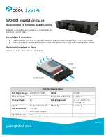 Geist cool SwitchAir SA2-004 Installation Manual preview