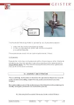 Предварительный просмотр 7 страницы Geister Iron Assistant Instructions For Use Manual