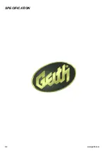 Предварительный просмотр 52 страницы GEITH QC100 H1 Manual