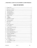 Preview for 3 page of GEKCO CLK100 Assembly & Operation Manual