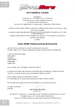 Preview for 32 page of Geko G81058 Instructions For Use Manual