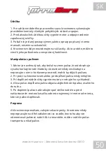 Preview for 51 page of Geko G81058 Instructions For Use Manual