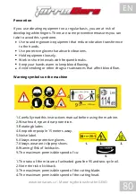 Preview for 81 page of Geko G81058 Instructions For Use Manual