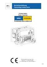 Предварительный просмотр 1 страницы Geko Stromerzeuger 2801 E-A/SHBA Operating Manual