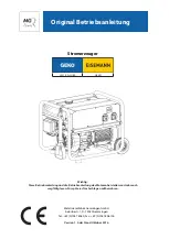 Предварительный просмотр 3 страницы Geko Stromerzeuger 2801 E-A/SHBA Operating Manual