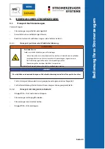 Preview for 25 page of Geko Stromerzeuger 2801 E-A/SHBA Operating Manual