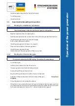 Preview for 69 page of Geko Stromerzeuger 2801 E-A/SHBA Operating Manual