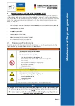 Preview for 73 page of Geko Stromerzeuger 2801 E-A/SHBA Operating Manual