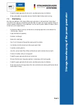 Preview for 75 page of Geko Stromerzeuger 2801 E-A/SHBA Operating Manual