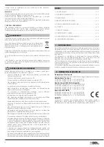 Preview for 2 page of GEL LONG LIFE SUPERFLUSH 40 User Manual