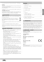 Preview for 7 page of GEL LONG LIFE SUPERFLUSH 40 User Manual