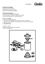 Preview for 2 page of Gelia 40147 33 User Instructions