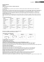 Preview for 5 page of Gelia 4020002301 User Instructions