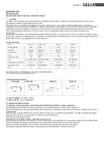 Preview for 7 page of Gelia 4020002301 User Instructions