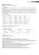 Preview for 10 page of Gelia 4020002301 User Instructions