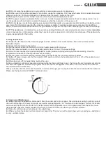 Preview for 11 page of Gelia 4020002301 User Instructions