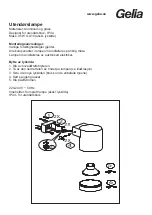 Preview for 3 page of Gelia 4077110031 User Instructions