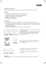 Preview for 2 page of Gelia HANO SLED-20UPG User Instructions