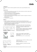 Preview for 4 page of Gelia HANO SLED-20UPG User Instructions