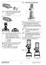 Preview for 22 page of GEM 1434 mPos Installation, Operating And Maintenance Instructions