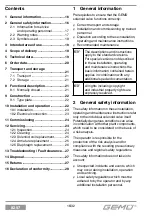 Preview for 16 page of GEM 8257 Installation, Operating And Maintenance Instructions