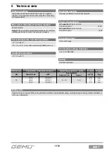 Preview for 19 page of GEM 8257 Installation, Operating And Maintenance Instructions