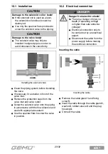 Preview for 23 page of GEM 8257 Installation, Operating And Maintenance Instructions