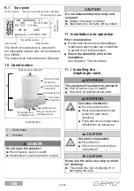 Preview for 36 page of GEM CleanStar C60 HPS Installation, Operating And Maintenance Instruction