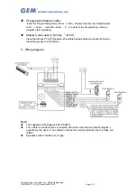 Preview for 4 page of GEM DG-101WI Manual