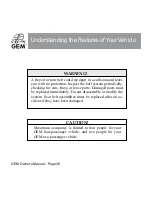 Preview for 37 page of GEM e2 2005 Owner'S Manual