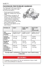 Предварительный просмотр 12 страницы GEM eM1400 LSV 2018 Owner'S Manual