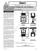 Предварительный просмотр 1 страницы GEM F892 Manual