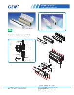 GEM GLZ-EM150 Specification Sheet preview